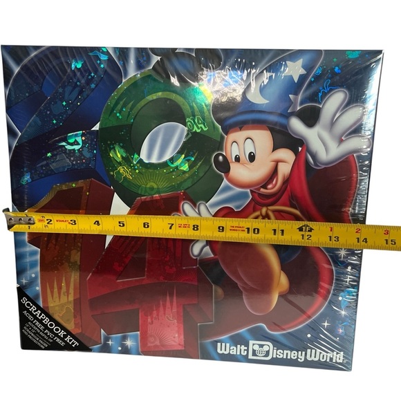 NWT Walt Disney World MICKEY MOUSE 2014 Scrapbook Kit Factory Sealed - Picture 7 of 9